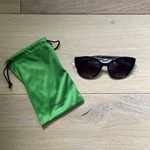 NWT Kate Spade Black Sunglasses